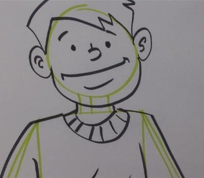 Jak narysować kreskówkowego mężczyznę