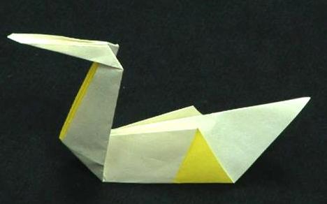 Jak zrobić łabędzia origami